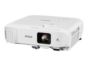 Epson EB-992F - Projecteur 3LCD - 4000 lumens (blanc) - 4000 lumens (couleur) - Full HD (1920 x 1080) - 16:9 - 1080p - sans fil 802.11n/LAN/Miracast - blanc - V11H988040 - Projecteurs numériques