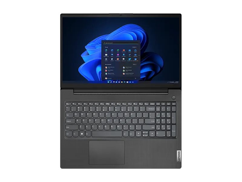 Lenovo V15 G4 IRU 83A1 - Conception de charnière à 180 degrés - Intel Core i3 - i3-1315U / jusqu'à 4.5 GHz - Win 11 Home - UHD Graphics - 8 Go RAM - 512 Go SSD NVMe - 15.6" TN 1920 x 1080 (Full HD) - Gigabit Ethernet - Wi-Fi 5 - noir business - clavier : Français - 83A100J5FR - Ordinateurs portables