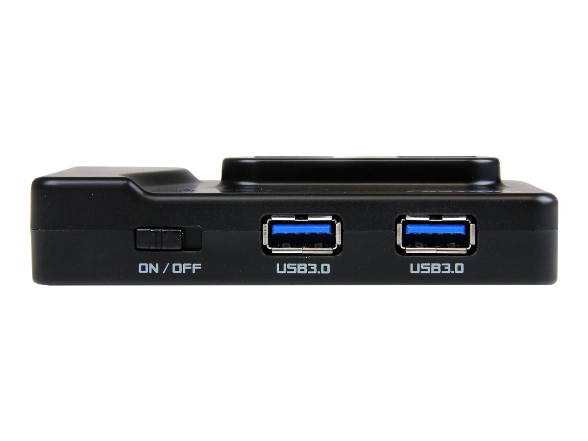 StarTech.com Hub combiné USB 3.0/2.0 6 ports avec port de charge - Concentrateur (hub) - 2 x SuperSpeed USB 3.0 + 4 x USB 2.0 - de bureau - pour P/N: MSDREADU3CA, SDMSDRWU3AC, USB312SAT3CB, USB315CB2M, USBLTM1MBK, USBLTM1MWH - ST7320USBC - Concentrateurs USB