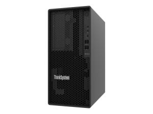 Lenovo ThinkSystem ST45 V3 7DH5 - Serveur - tour 1 voie - 1 x EPYC 4344P / jusqu'à 5.3 GHz - RAM 32 Go - non remplaçable à chaud 3.5" baie(s) - HDD 2 x 960 Go - Gigabit Ethernet - Aucun SE fourni - moniteur : aucun - 7DH5A00CEA - Serveurs tour