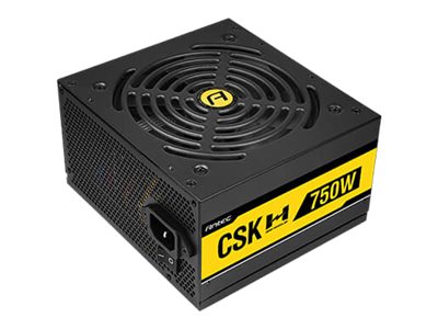 Antec Cuprum Strike CSK 750H - Alimentation électrique (interne) - ATX12V 2.31/ EPS12V - 80 PLUS Bronze - CA 100-240 V - 750 Watt - PFC active - Europe - 0-761345-11768-5 - Sources d'alimentation ATX