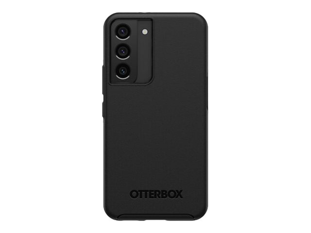 OtterBox Symmetry Series - Coque de protection pour téléphone portable - antimicrobien - polycarbonate, caoutchouc synthétique - noir - pour Samsung Galaxy S22 - 77-86474 - Coques et étuis pour téléphone portable