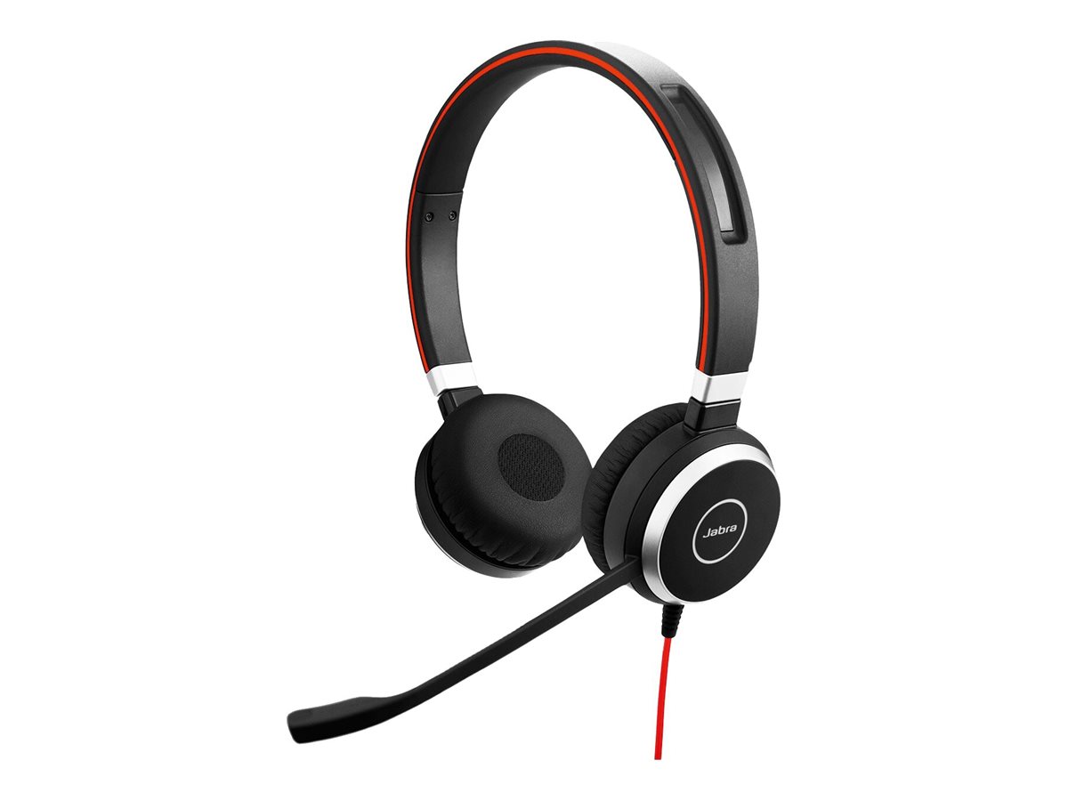 Jabra Evolve 40 MS stereo - Micro-casque - sur-oreille - filaire - 6399-823-189 - Écouteurs