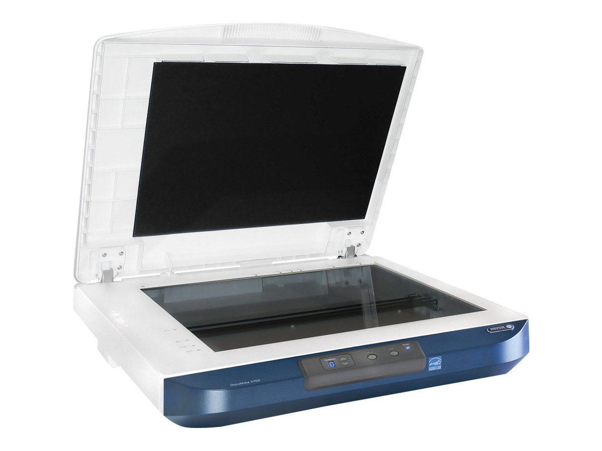 Xerox DocuMate 4700 - Scanner à plat - Capteur d'images de contact (CIS) - A3 - 600 dpi - jusqu'à 1000 pages par jour - USB 2.0 - 100N02873 - Scanneurs à plat