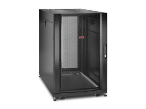 APC NetShelter SX - Rack armoire - noir - 18U - 19" - pour P/N: SURT48RMXLBP - AR3106 - Accessoires pour serveur