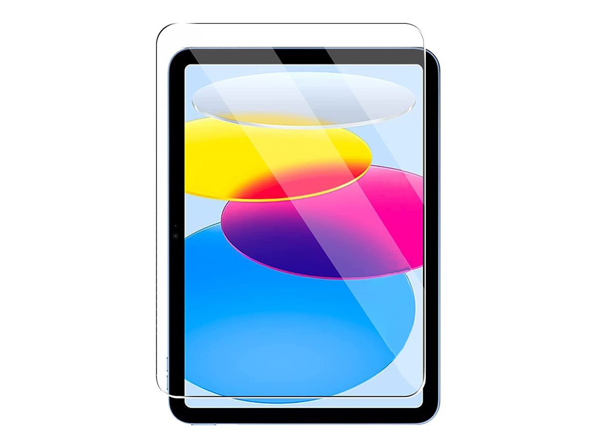 DLH DY-PE5050 - Protection d'écran pour tablette - verre - couleur de cadre noir - pour Apple 10.9-inch iPad (10ème génération) - DY-PE5050 - Accessoires pour ordinateur portable et tablette