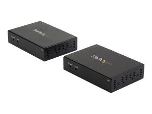 StarTech.com Prolongateur HDMI sur CAT6 - 4K 60 Hz - 100 m - HDMI Balun - Vidéo 4k sur CAT6 - Rallonge vidéo/audio/infrarouge - HDMI - plus de CAT 6 - jusqu'à 140 m - ST121HD20L - Prolongateurs de signal