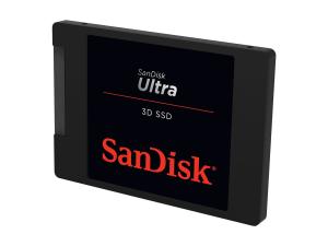 SanDisk Ultra 3D - SSD - 4 To - interne - 2.5" - SATA 6Gb/s - SDSSDH3-4T00-G26 - Disques durs pour ordinateur portable