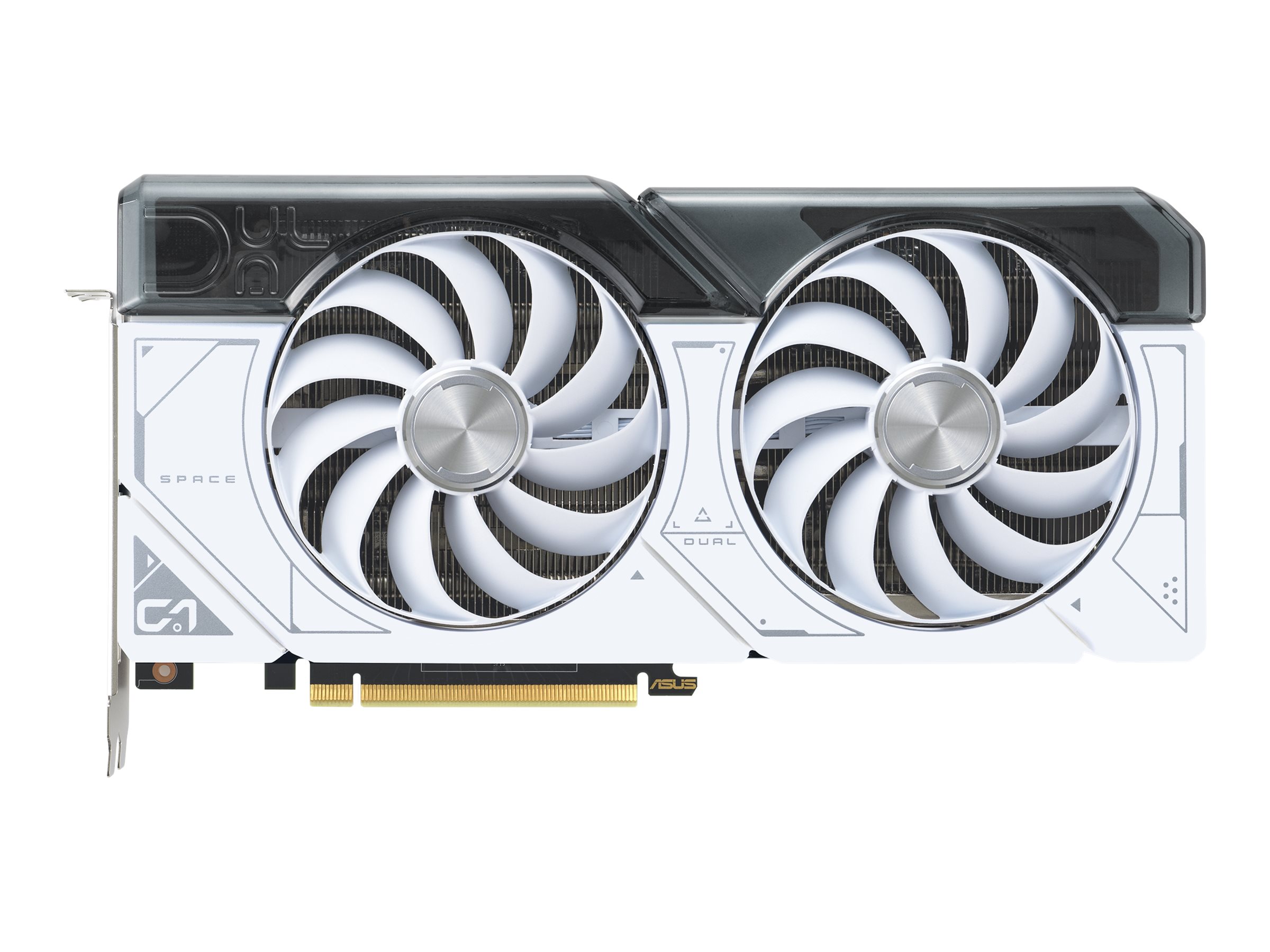 ASUS Dual GeForce RTX 4070 SUPER 12GB - OC Edition - carte graphique - GeForce RTX 4070 Super - 12 Go GDDR6X - PCIe 4.0 - HDMI, 3 x DisplayPort - blanc - boîte - 90YV0K84-M0NA00 - Adaptateurs vidéo grand public