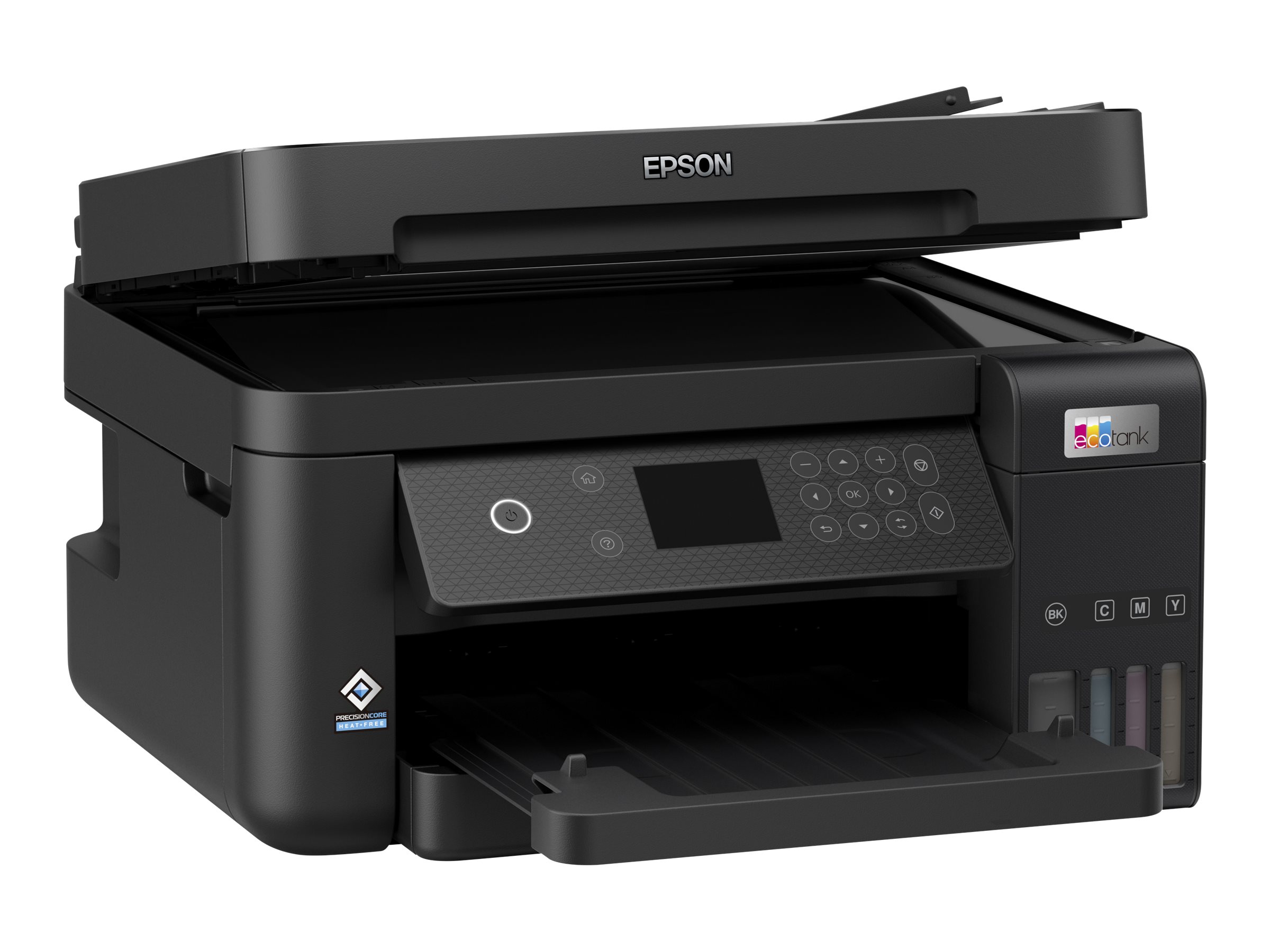 Epson EcoTank ET-3850 - Imprimante multifonctions - couleur - jet d'encre - A4/Legal (support) - jusqu'à 15.5 ppm (impression) - 250 feuilles - LAN, Wi-Fi - C11CJ61402 - Imprimantes multifonctions