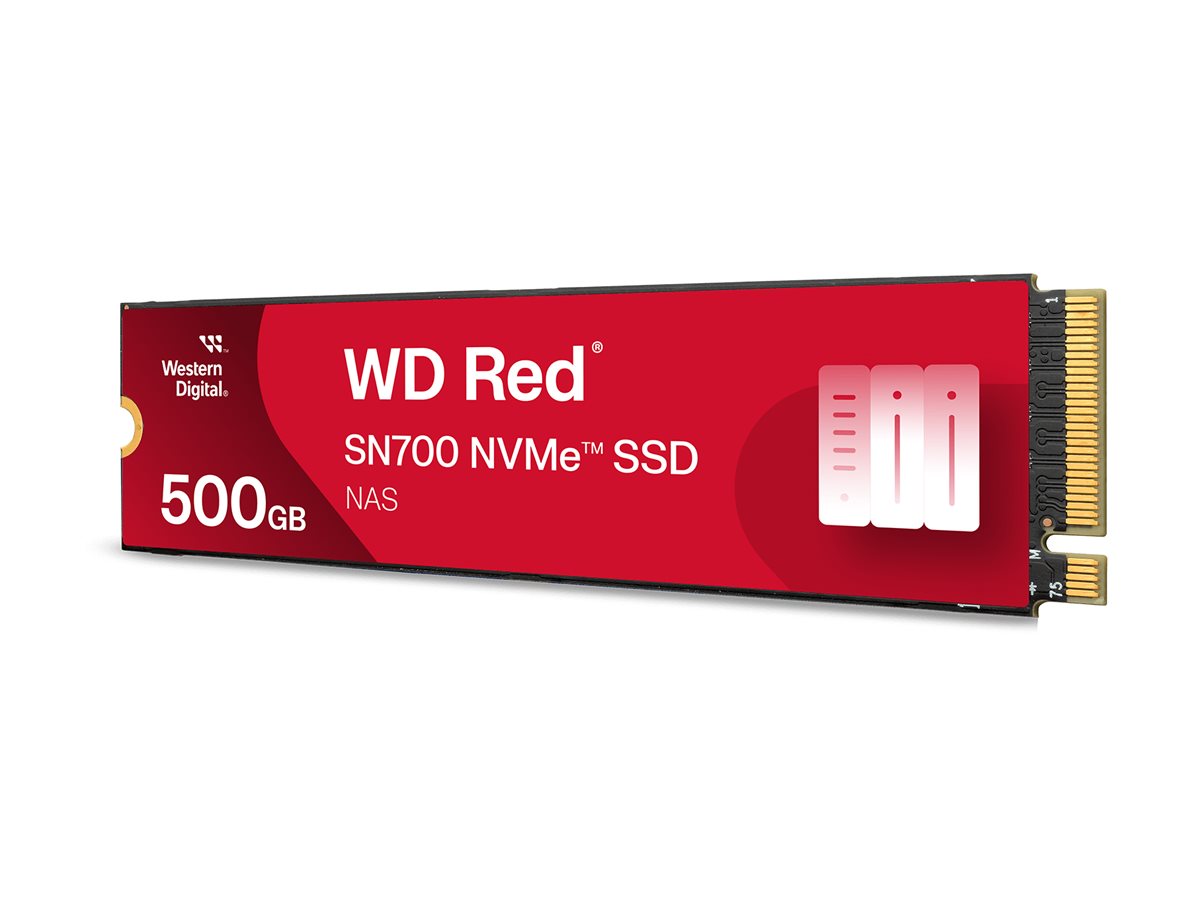 WD Red SN700 WDS500G1R0C-68BDK0 - SSD - 500 Go - interne - M.2 2280 - PCIe 3.0 x4 (NVMe) - WDS500G1R0C-68BDK0 - Disques SSD