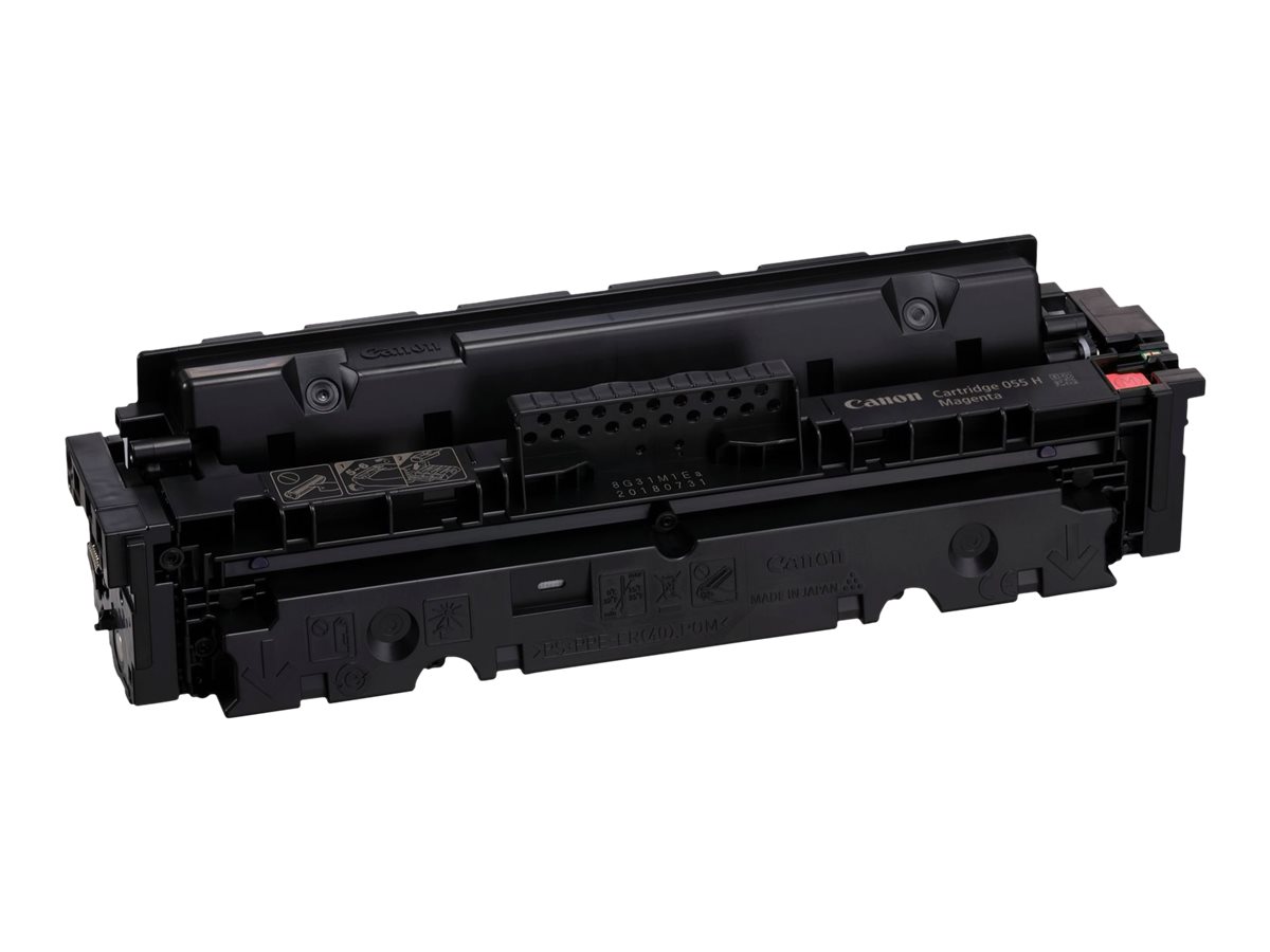 Canon 055 H - Haute capacité - magenta - original - cartouche de toner - pour imageCLASS LBP664, MF745; i-SENSYS LBP663, LBP664, MF742, MF744, MF746; Satera LBP662 - 3018C002 - Cartouches de toner Canon