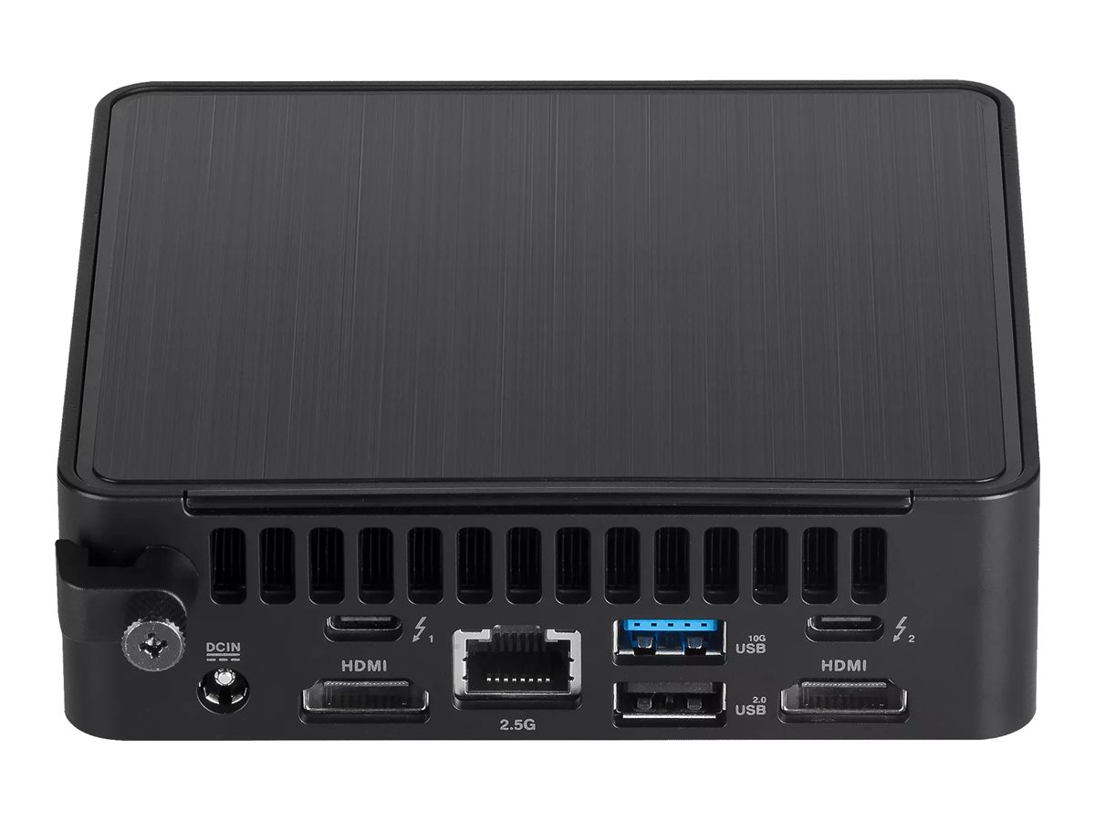 ASUS NUC 14 Pro RNUC14RVKU700000I - Barebone - mini PC 1 x Core Ultra 7 155H / jusqu'à 4.8 GHz - RAM 0 Go - Intel Arc Graphics - Gigabit Ethernet, 2.5 Gigabit Ethernet, IEEE 802.11ax (Wi-Fi 6E), Bluetooth 5.3 - noir - 90AR0062-M000B0 - Mini-systèmes