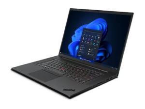 Lenovo ThinkPad P1 Gen 6 21FV - Conception de charnière à 180 degrés - Intel Core i7 - 13800H / jusqu'à 5.2 GHz - vPro Enterprise - Win 11 Pro - GeForce RTX 4060 - 16 Go RAM - 512 Go SSD TCG Opal Encryption 2, NVMe, Performance - 16" IPS 2560 x 1600 (WQXGA) @ 165 Hz - Wi-Fi 6E - peinture noire - clavier : Français - avec 3 ans de Lenovo Premier Support, compensation CO2 0,5 tonne - 21FV000GFR - Stations de travail mobiles