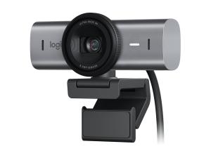 Logitech MX Brio 705 for Business - Webcam - couleur - 8,5 MP - 4096 x 2160 - audio - USB-C - 960-001530 - Webcams