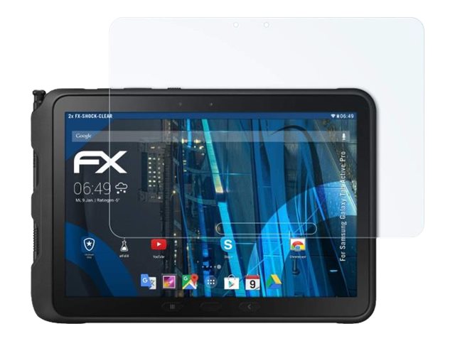 DLH DY-PE4286 - Protection d'écran pour tablette - verre - pour Samsung Galaxy Tab Active Pro, Tab Active4 Pro - DY-PE4286 - Accessoires pour ordinateur portable et tablette