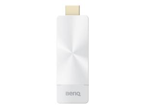 BenQ Qcast Mirror QP30 - Adaptateur de diffusion en continu de support réseau - HDMI - Wi-Fi 5 - blanc - 5A.JH328.004 - Cartes de contrôleur héritées