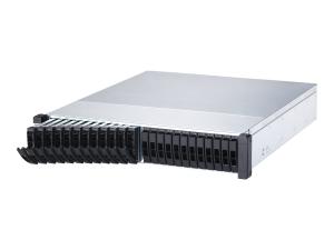 QNAP ES2486dc - Serveur NAS - 24 Baies - rack-montable - SAS 12Gb/s - RAID RAID 0, 1, 5, 6, 10, 50, JBOD, 60, RAID TP - RAM 96 Go - Gigabit Ethernet / 10 Gigabit Ethernet - iSCSI support - 2U - ES2486DC-2142IT-96G - NAS