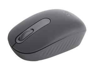 Logitech M196 - Souris - droitiers et gauchers - optique - 3 boutons - sans fil - Bluetooth - graphite - 910-007459 - Souris