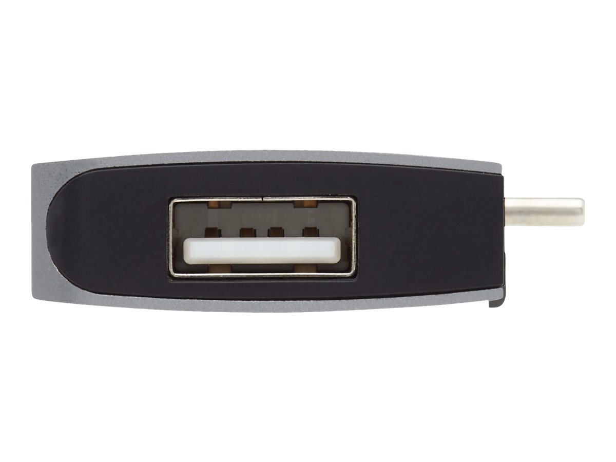 Tripp Lite USB C Docking Station HDMI USB-A SD/Micro SD PD Charging Gray - Station d'accueil - USB-C / Thunderbolt 3 - HDMI - U442-DOCK15-S - Stations d'accueil pour ordinateur portable
