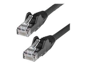 StarTech.com Câble Ethernet CAT6 5m - LSZH (Low Smoke Zero Halogen) - Cordon RJ45 UTP Anti-accrochage 10 GbE LAN - Câble Réseau Internet 650MHz 100W PoE - Noir - Snagless - 24AWG (N6LPATCH5MBK) - Cordon de raccordement - RJ-45 (M) pour RJ-45 (M) - 5 m - 6 mm - UTP - CAT 6 - sans crochet - noir - N6LPATCH5MBK - Câbles à paire torsadée