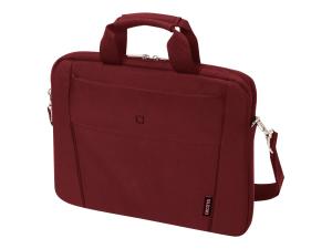 DICOTA Slim Case BASE - Sacoche pour ordinateur portable - 13" - 14.1" - rouge - D31306 - Sacoches pour ordinateur portable