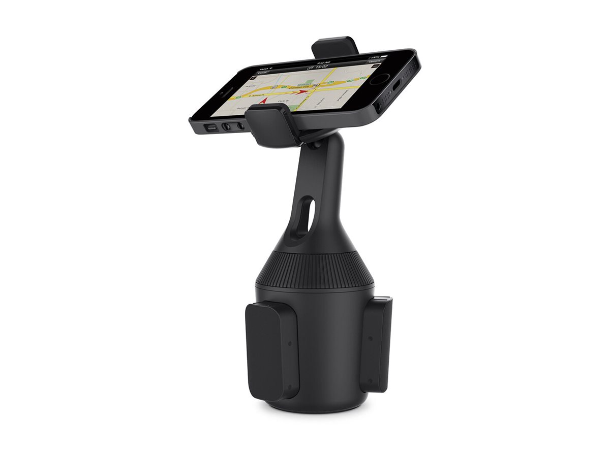 Belkin Car Cup Mount - Support pour voiture pour téléphone portable - pour Samsung Galaxy Note 3, Note II, S II, S4, S5 - F8J168BT - Accessoires pour téléphone portable