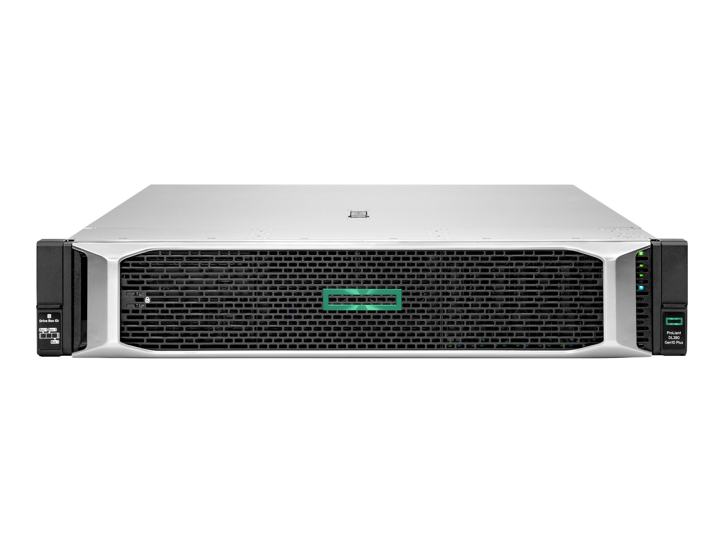 HPE ProLiant DL380 Gen10 Plus - Serveur - Montable sur rack 2U - 2 voies - 1 x Xeon Silver 4309Y / jusqu'à 3.6 GHz - RAM 64 Go - SATA/SAS - hot-swap 2.5" baie(s) - SSD 2 x 480 Go - Gigabit Ethernet - Aucun SE fourni - moniteur : aucun - P77170-425 - Serveurs x86