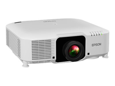 Epson EB-PU1008W - Projecteur 3LCD - 8500 lumens (blanc) - 8500 lumens (couleur) - WUXGA (1920 x 1200) - 16:10 - 1080p - LAN - blanc - V11HA33940 - Projecteurs LCD