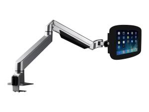 Compulocks Space Reach iPad 12.9" Counter Top Articulating Arm Black - Boîtier - Anti-vol - pour tablette - verrouillable - aluminium - noir - ordinateur de bureau, montrable sur bureau - pour Apple 12.9-inch iPad Pro (1ère génération, 2e génération) - 660REACH290SENB - Accessoires pour ordinateur portable et tablette