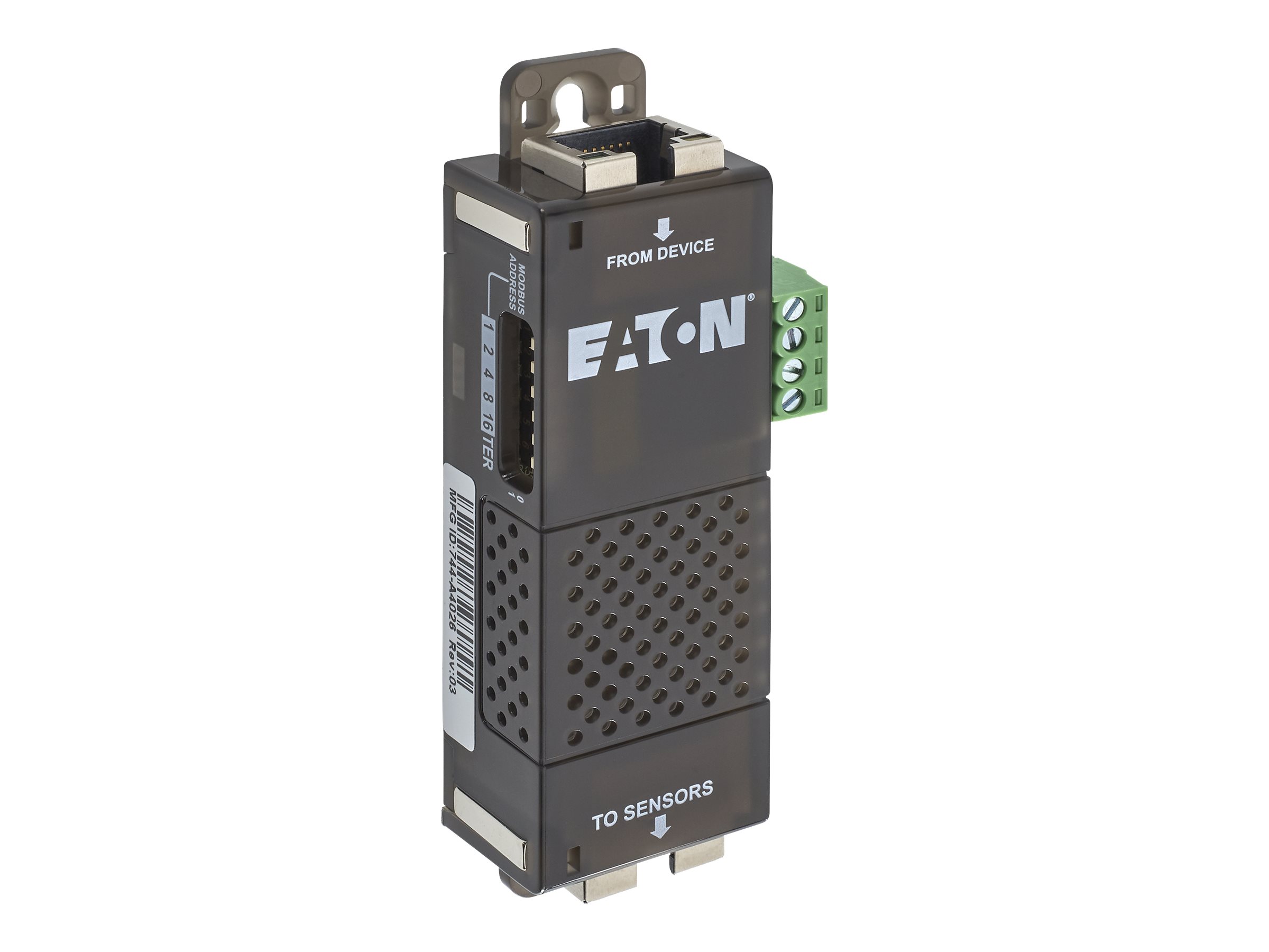 Eaton Environmental Monitoring Probe - Gen 2 - appareil de surveillance de l'environnement - 1GbE - pour 5P 1500 RACKMOUNT - EMPDT1H1C2 - Périphériques réseau spécialisés