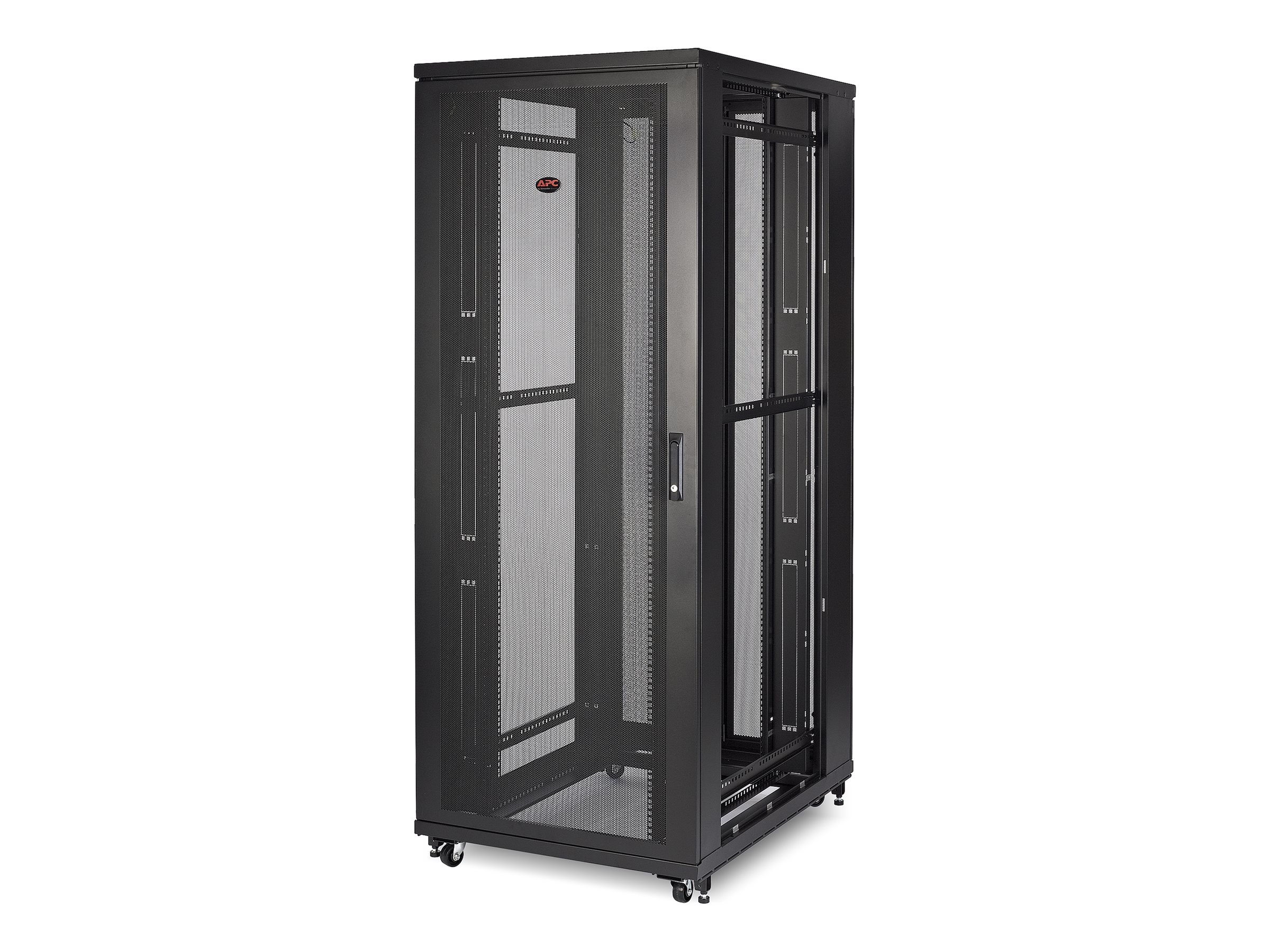 APC NetShelter SV - Rack armoire - noir - 42U - 19" - AR2480 - Accessoires pour serveur