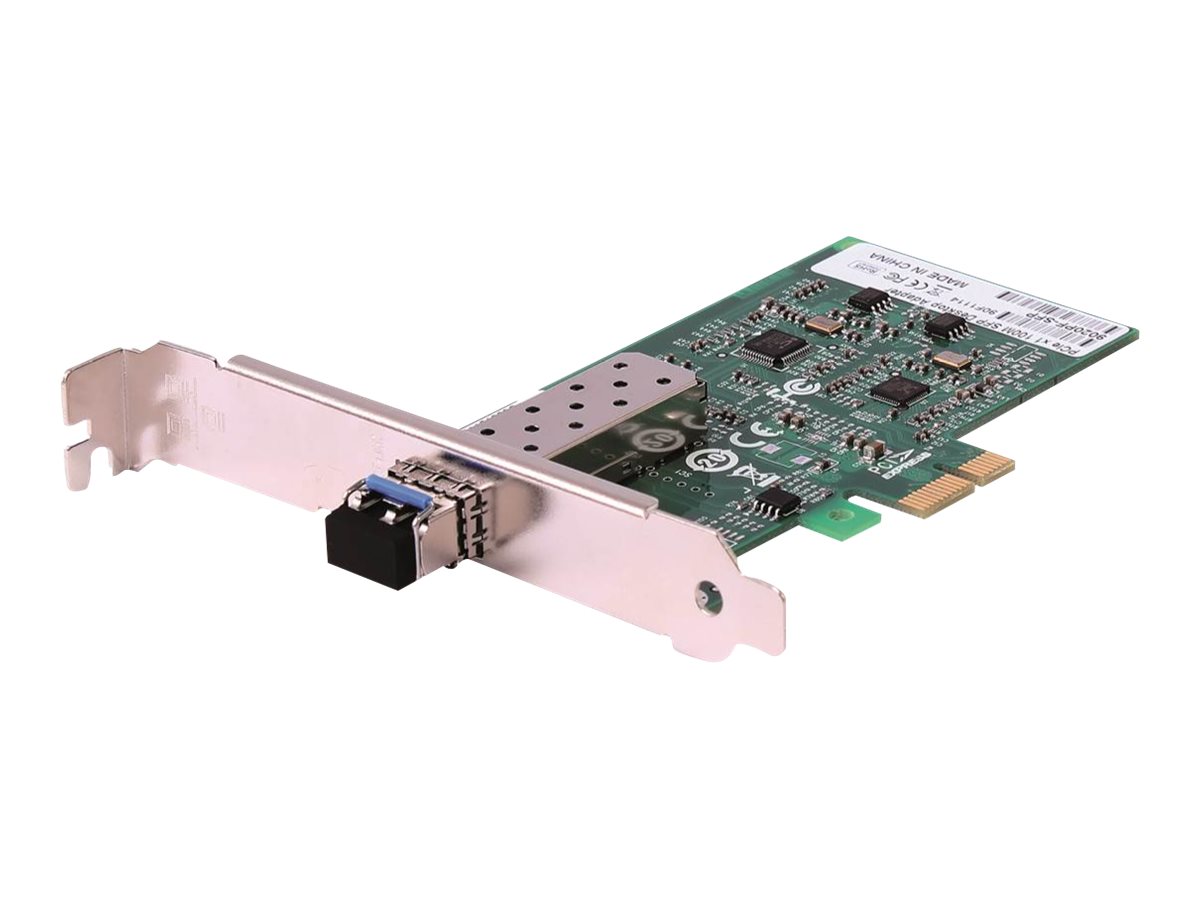 Uniformatic - Adaptateur réseau - PCIe profil bas - 1000Base-SX x 1 - 60075 - Cartes réseau