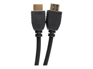 C2G 10ft (3m) Ultra High Speed HDMI® Cable with Ethernet - 8K 60Hz - Ultra High Speed - câble HDMI avec Ethernet - HDMI mâle pour HDMI mâle - 3 m - noir - support 8K60Hz (7680 x 4320) - C2G10412 - Accessoires pour systèmes audio domestiques