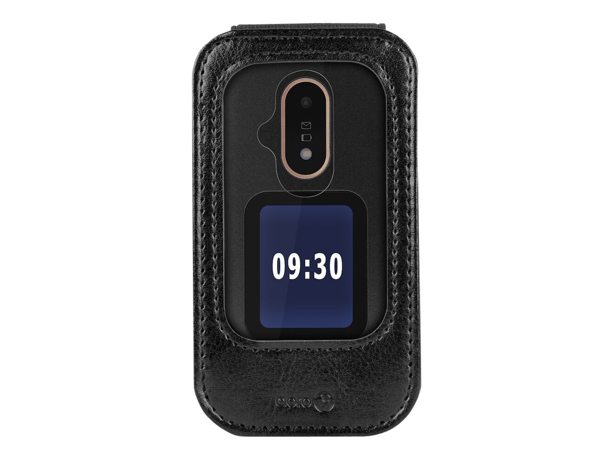 Doro Case - Coque de protection pour téléphone portable - noir - pour DORO 6040, 6041, 6060, 7030, 7031 - 7988 - Coques et étuis pour téléphone portable