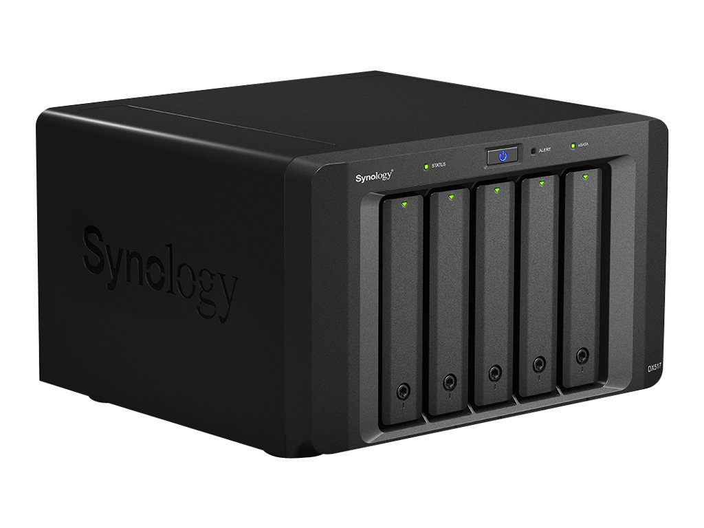 Synology DX517 - Boîtier de stockage - 5 Baies - Conformité TAA - DX517 - Boîtiers pour disque dur