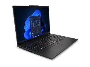 Lenovo ThinkPad L16 Gen 1 21L3 - Conception de charnière à 180 degrés - Intel Core Ultra 7 - 155U / jusqu'à 4.8 GHz - Win 11 Pro - Intel Graphics - 32 Go RAM - 1 To SSD TCG Opal Encryption 2, NVMe - 16" IPS 1920 x 1200 - Gigabit Ethernet - Wi-Fi 6E, Bluetooth - noir - clavier : Français - avec 1 an de support Premier Lenovo - 21L3002WFR - Ordinateurs portables