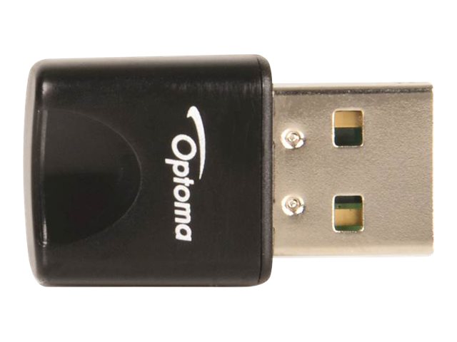 Optoma - Adaptateur réseau - USB 2.0 - Wireless USB 1.0 - pour Optoma ML750e, ML750ST - SP.71Z01GC01 - Cartes réseau