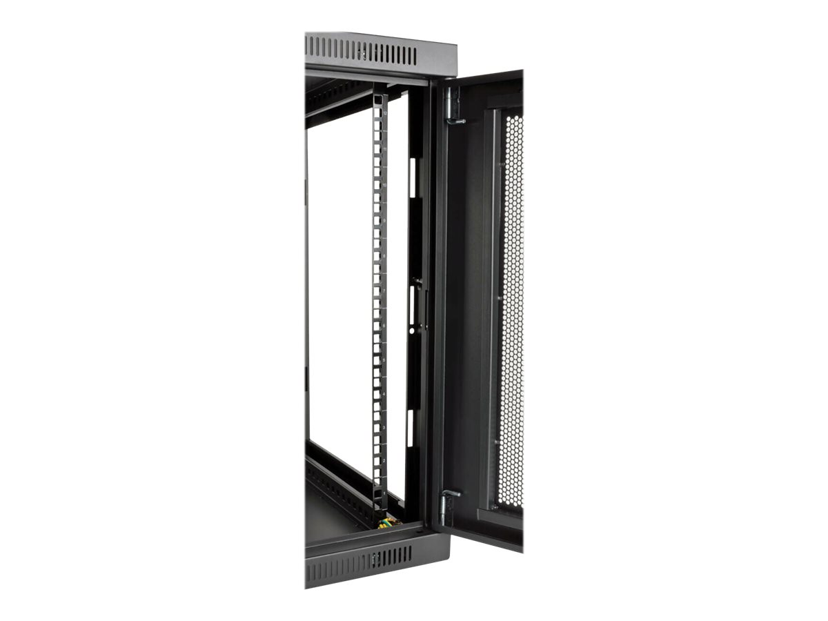 Tripp Lite 12U Wall Mount Rack Enclosure Server Cabinet Low Profile Deep - Rack armoire - montable sur mur - noir - 12U - 19" - SRW12UDP - Accessoires pour serveur
