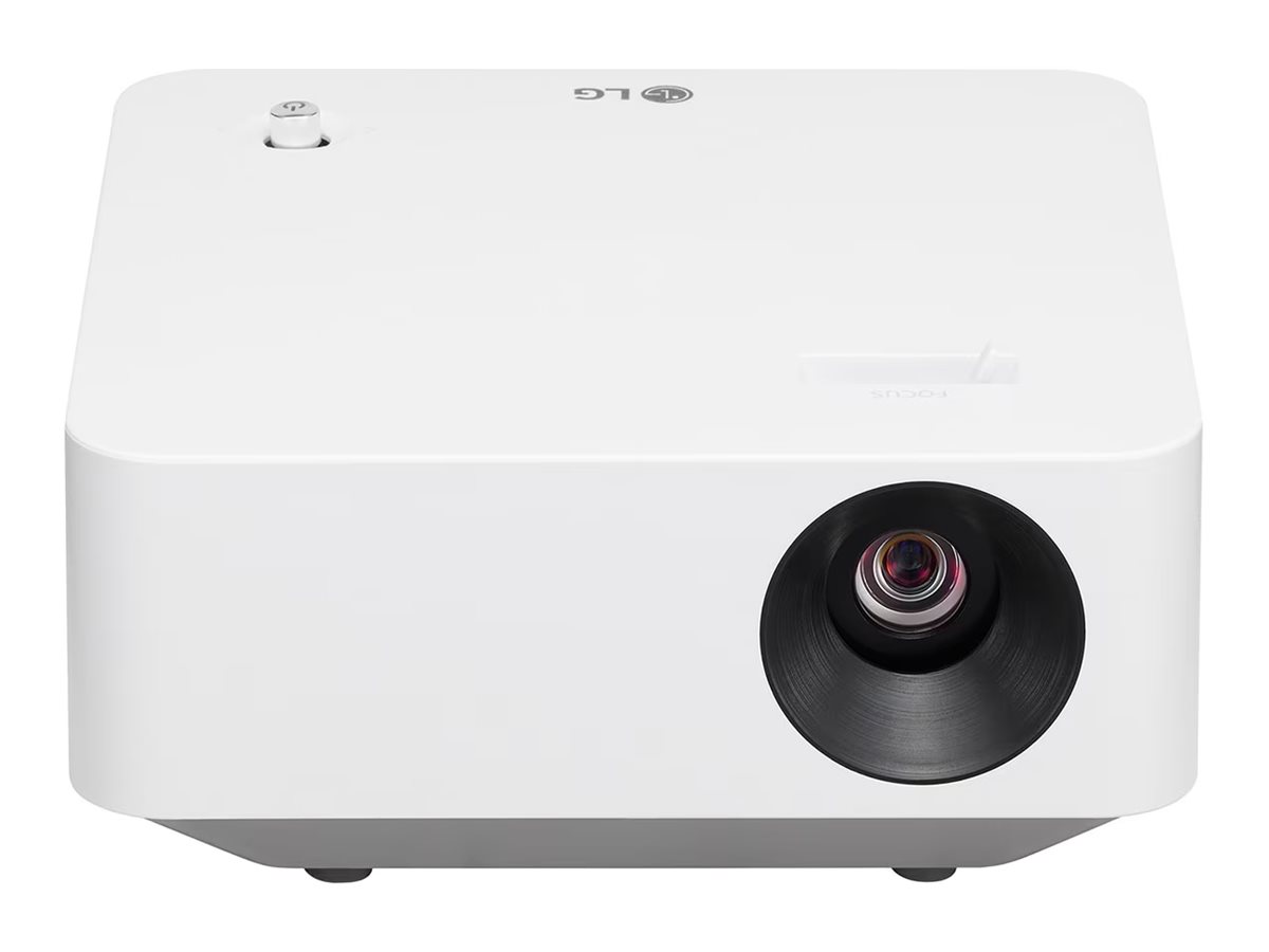 LG CineBeam PF510Q - Projecteur DLP - portable - 450 ANSI lumens - Full HD (1920 x 1080) - 16:9 - 1080p - Wi-Fi / Bluetooth / AirPlay - blanc - PF510Q - Projecteurs numériques