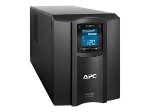 APC Smart-UPS C 1500VA LCD - Onduleur - CA 230 V - 900 Watt - 1500 VA - USB - connecteurs de sortie : 8 - noir - avec APC SmartConnect - SMC1500IC - UPS autonomes