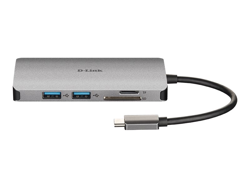 D-Link DUB-M810 - Station d'accueil - USB-C / Thunderbolt 3 - HDMI - 1GbE - DUB-M810 - Stations d'accueil pour ordinateur portable