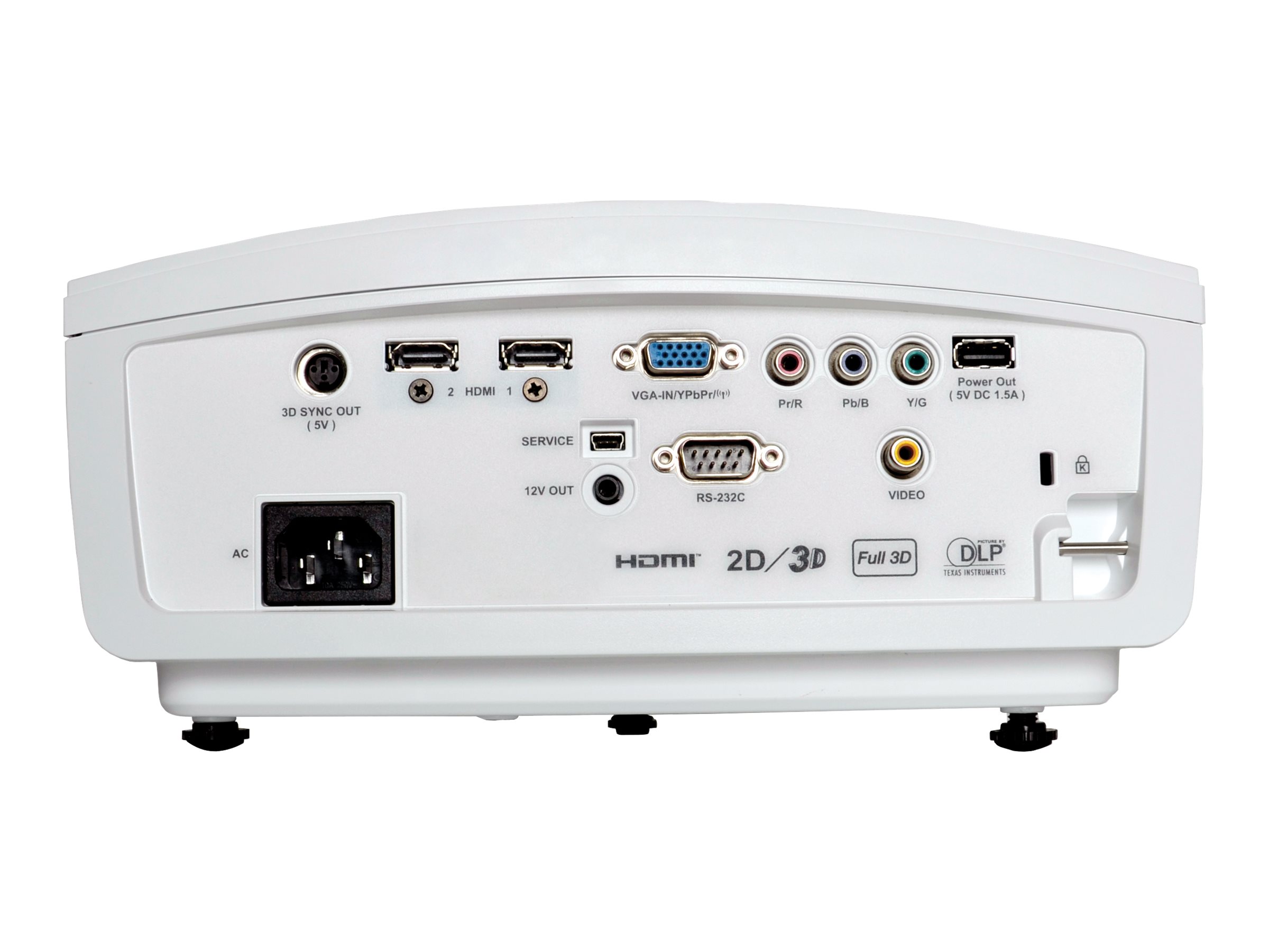 Optoma HD50 - Projecteur DLP - 3D - 2200 ANSI lumens - Full HD (1920 x 1080) - 16:9 - 1080p - E1P0D0R1E0Z1 - Projecteurs pour home cinema