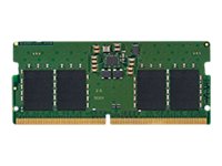 Kingston - DDR5 - module - 8 Go - SO DIMM 262 broches - 5200 MHz / PC5-41600 - CL42 - 1.1 V - mémoire sans tampon - non ECC - KCP552SS6-8 - DDR5