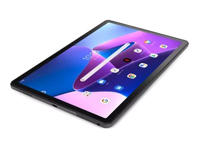Lenovo Tab M10 Plus (3rd Gen) ZAAM - Tablette - Android 12 ou versions plus récentes - 128 Go UFS card - 10.61" IPS (2000 x 1200) - Logement microSD - gris orage - ZAAM0138SE - Tablettes et appareils portables