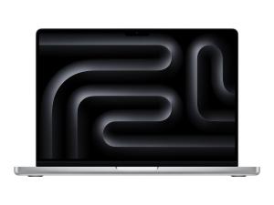 Apple MacBook Pro - M3 Pro - M3 Pro 18-core GPU - 18 Go RAM - 1 To SSD - 14.2" 3024 x 1964 @ 120 Hz - Wi-Fi 6E, Bluetooth - argent - clavier : Français - MRX73FN/A - Ordinateurs portables