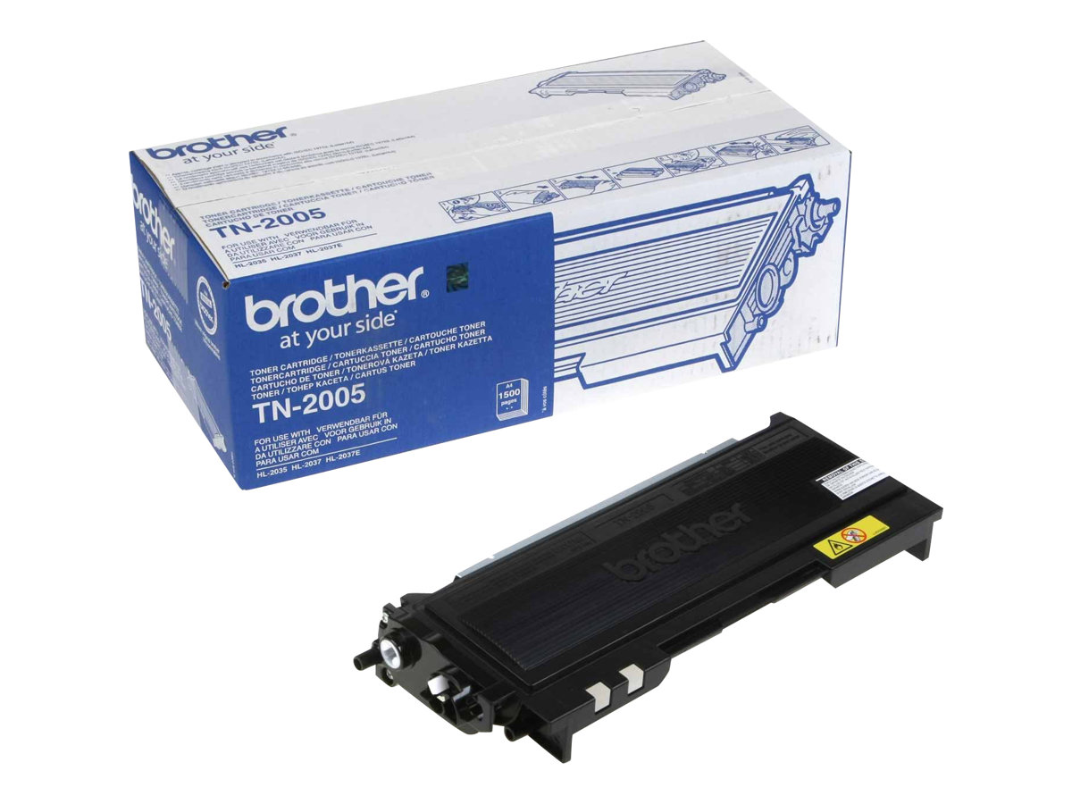Brother TN2005 - Noir - original - cartouche de toner - pour Brother HL-2035, HL-2037 - TN2005 - Cartouches de toner Brother
