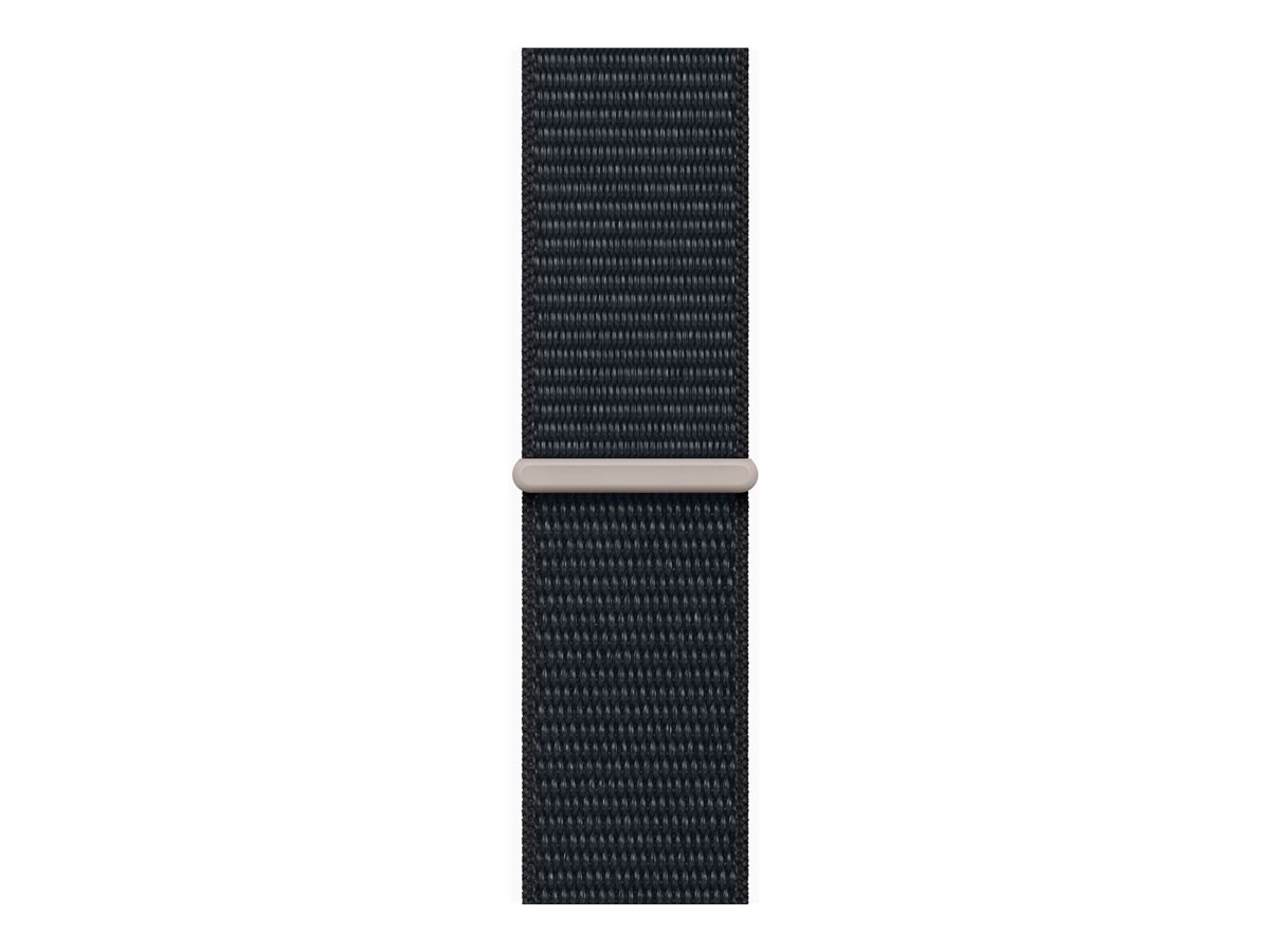 Apple Watch Series 9 (GPS) - 41 mm - aluminium minuit - montre intelligente avec boucle sport - deux couches de matières textiles tissées - minuit - 64 Go - Wi-Fi, UWB, Bluetooth - 31.9 g - MR8Y3QF/A - Montres intelligentes