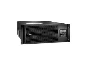 APC Smart-UPS SRT 6000VA RM - Onduleur (rack-montable) - CA 230 V - 6000 Watt - 6000 VA - Ethernet 10/100, USB - connecteurs de sortie : 13 - 4U - noir - pour P/N: AR3100W, AR3105W, AR3155W, AR3305W, AR3355SP, AR3355W, AR4038IX432, NBWL0356A - SRT6KRMXLI - UPS montables sur rack