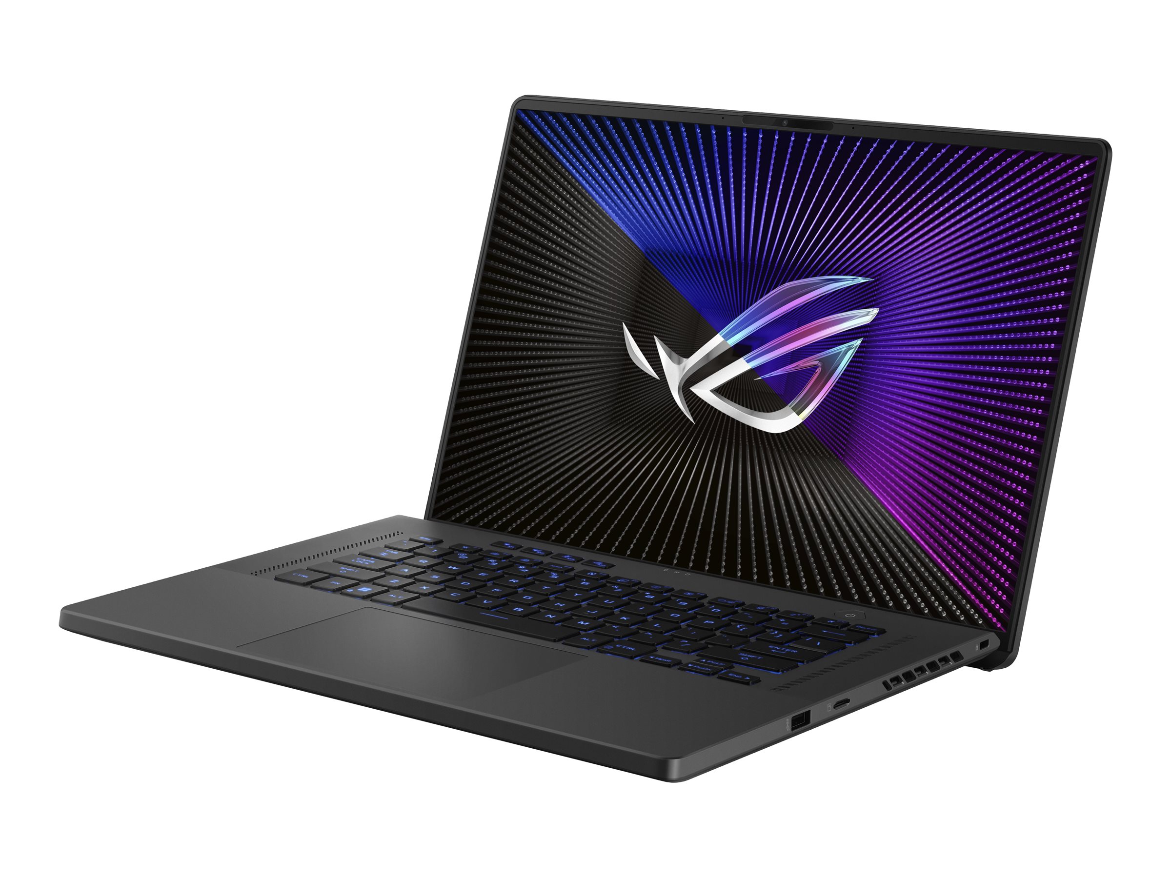 ASUS ROG Zephyrus G16 GU603VI-N4081W - Conception de charnière à 180 degrés - Intel Core i7 - 13620H / jusqu'à 4.9 GHz - Win 11 Home - GeForce RTX 4070 - 32 Go RAM - 1 To SSD NVMe - 16" 2560 x 1600 (WQXGA) @ 240 Hz - Éthernet - Wi-Fi 6E, Bluetooth - gris eclipse - 90NR0G33-M005W0 - Ordinateurs portables